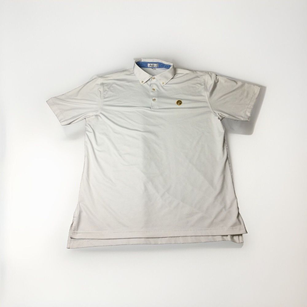 Peter Millar White Polo Shirt